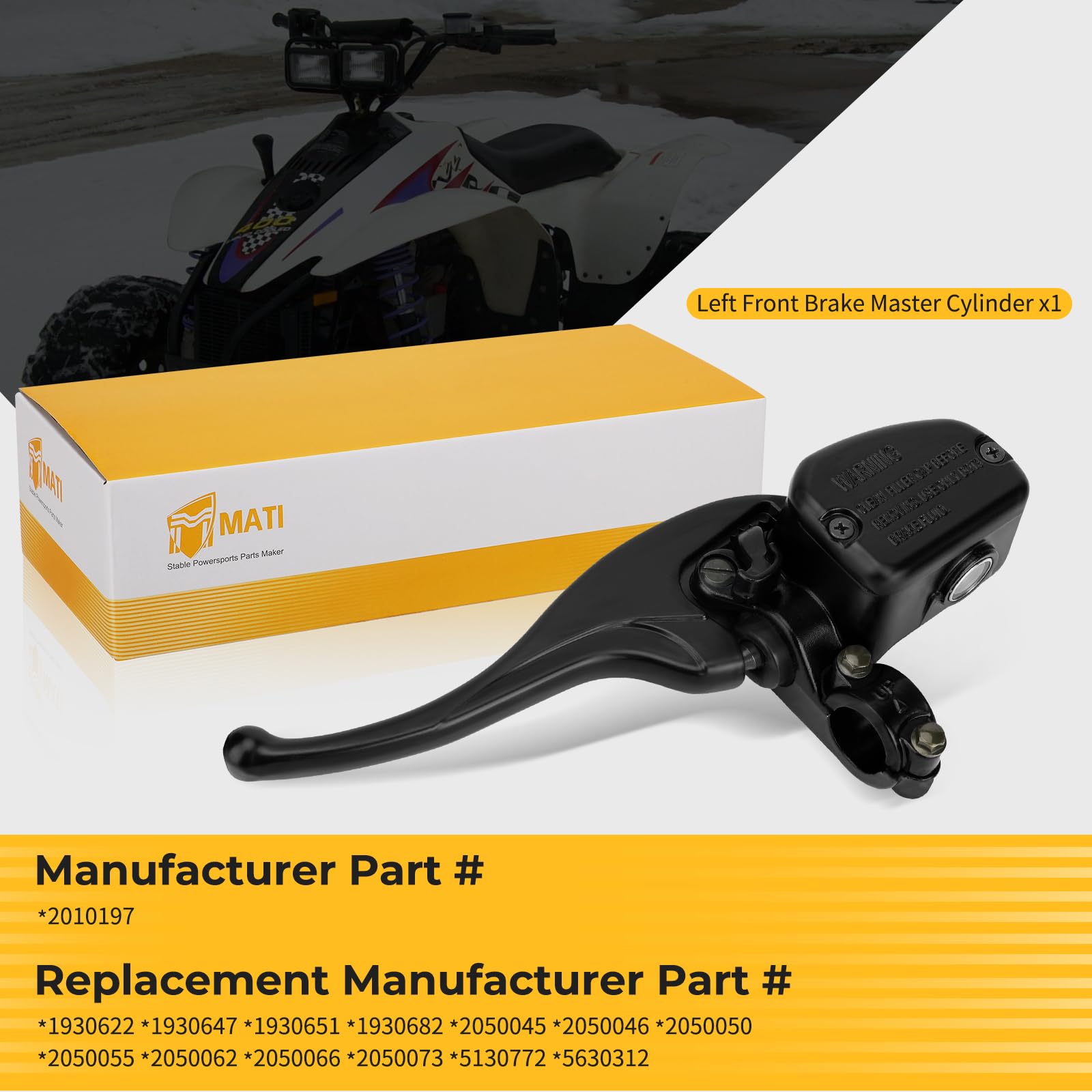 M MATI product body with visible part number 2010197 for easy identification