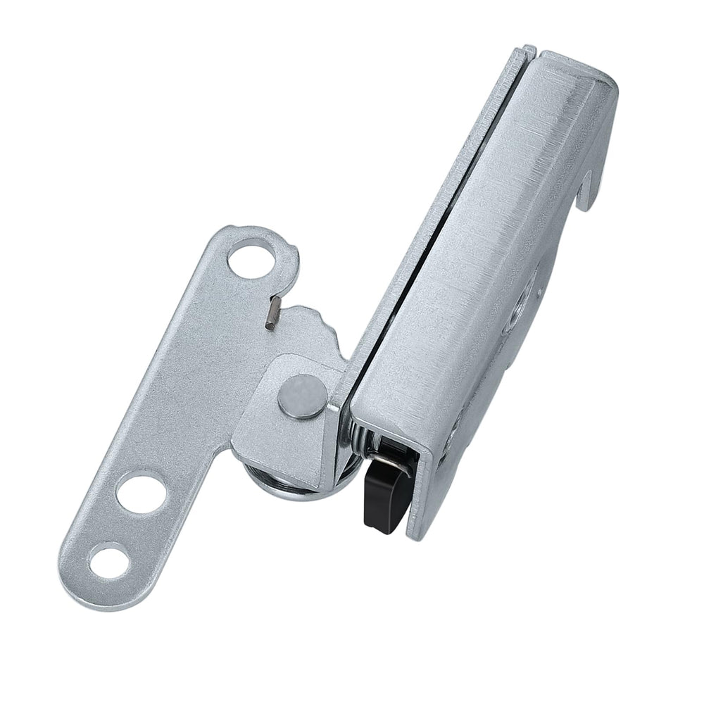 M MATI packaging contents layout displaying left and right latches and included part numbers for verification