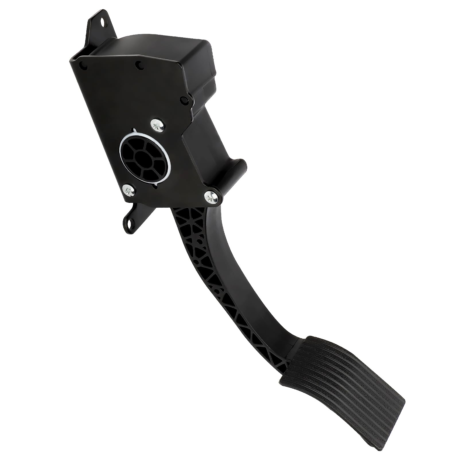 M MATI throttle pedal front view showing design and fitment benefit