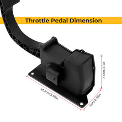 M MATI throttle pedal installed in Polaris improving throttle responsiveness