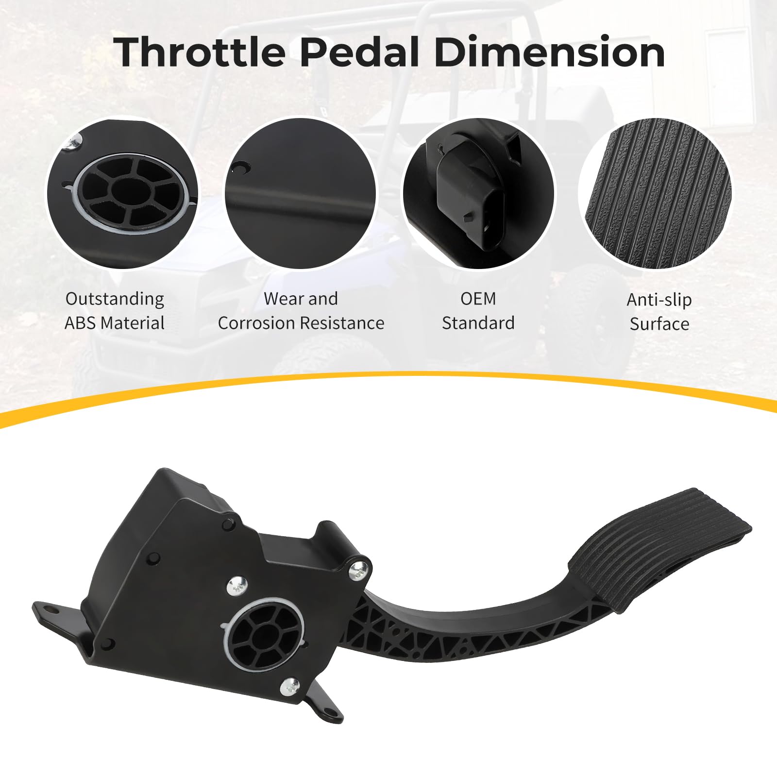 M MATI throttle pedal boxed packaging protecting part during shipping