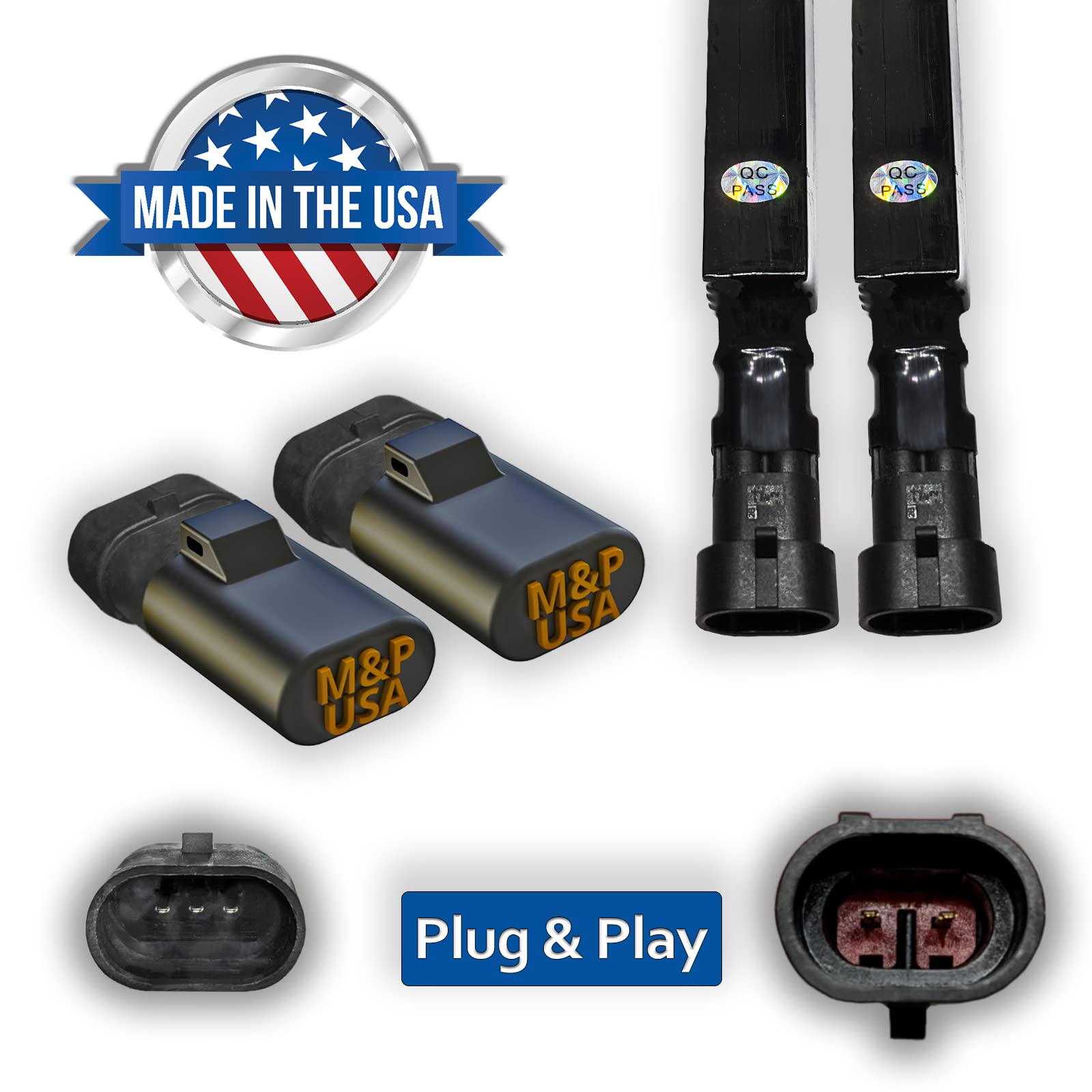 M&P USA packaging and included hardware indicating complete kit convenience