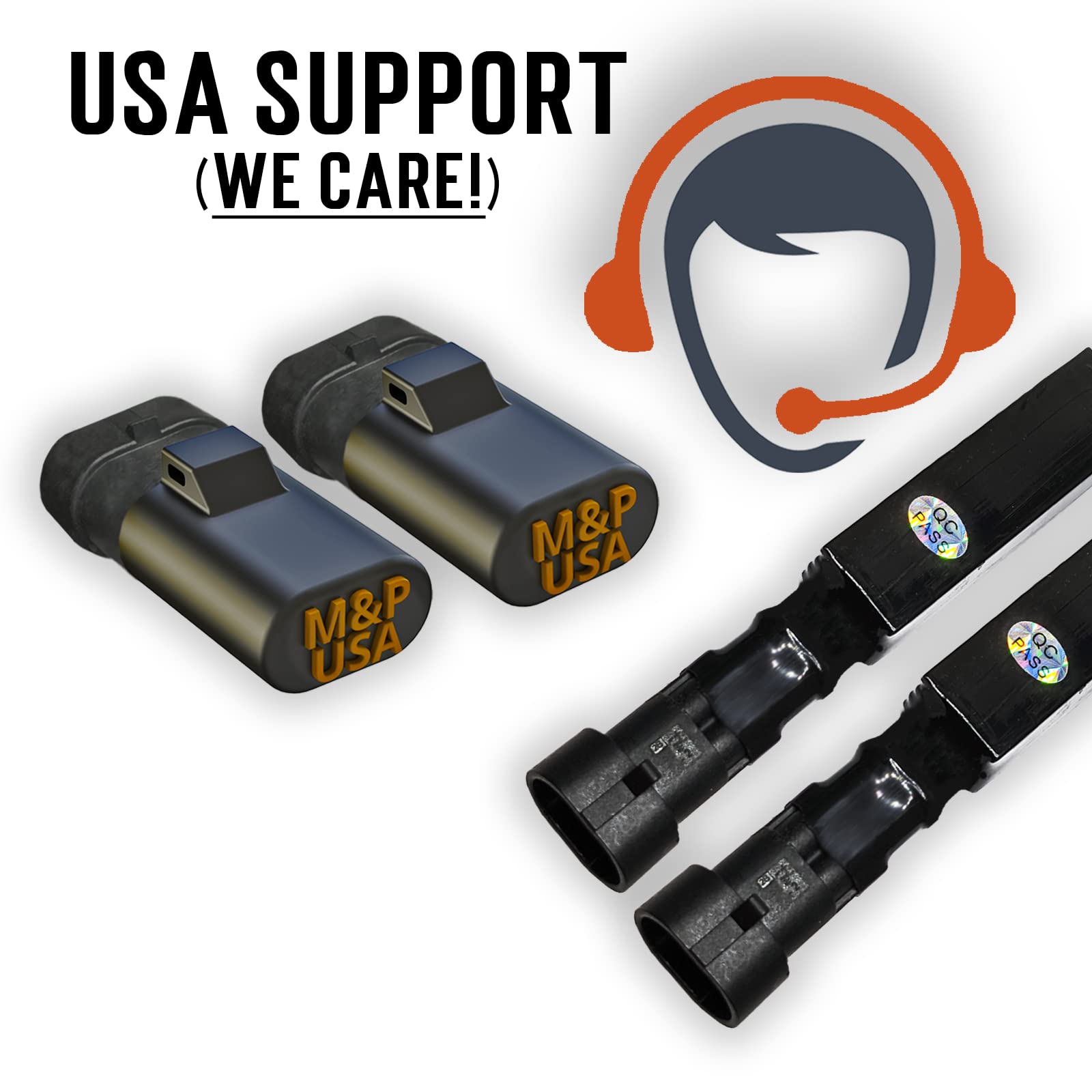 M&P USA rear axle setup with adapter showing compatibility with air ride