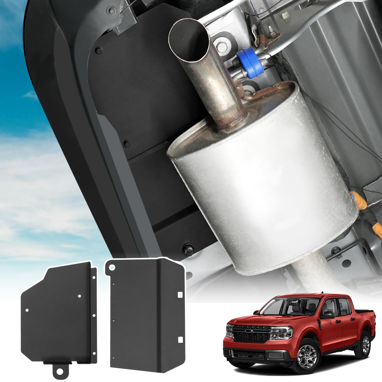 Mabett front underbody cover showing precise fit and vehicle protection
