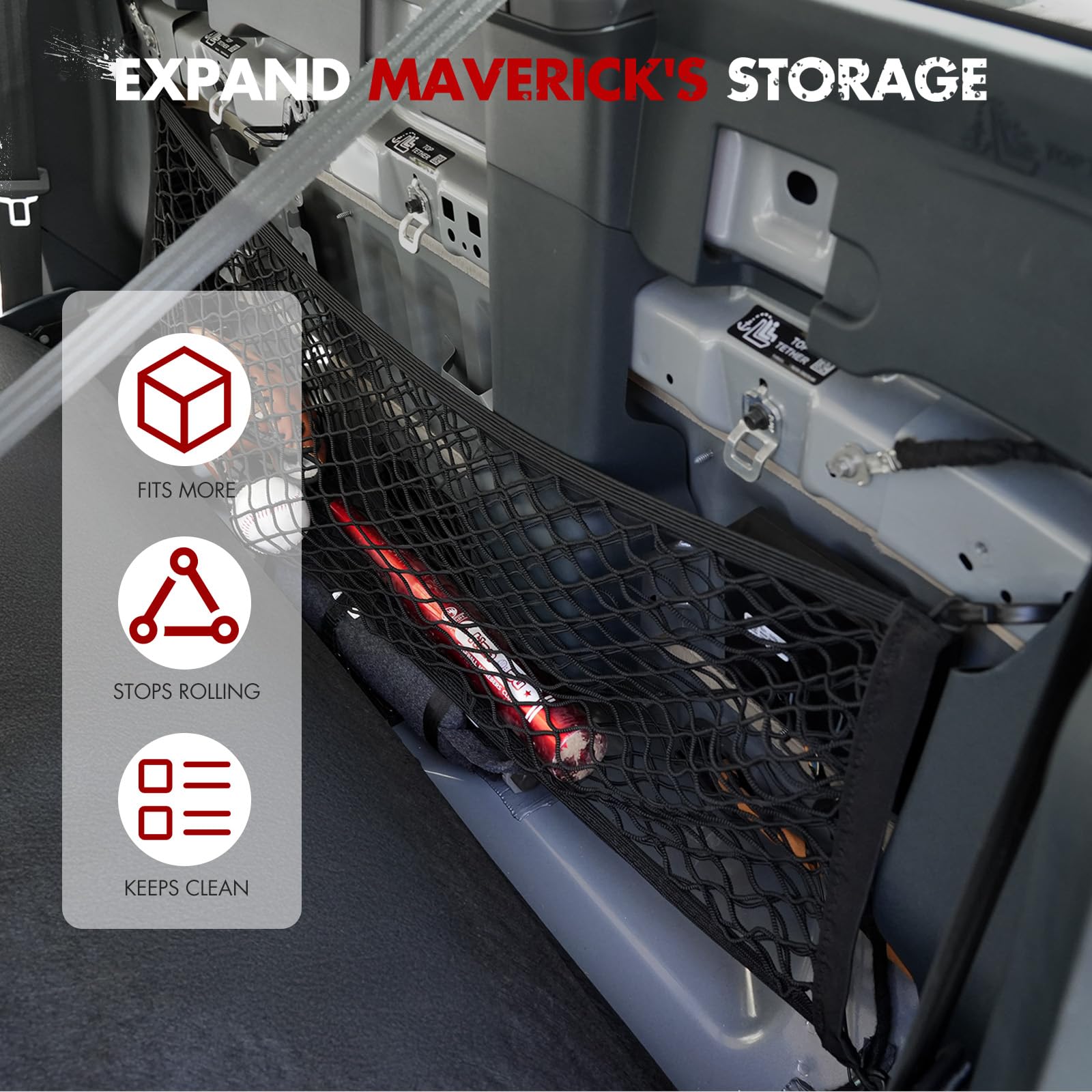 Mabett reinforced hook engaged in factory anchor for tool-free install