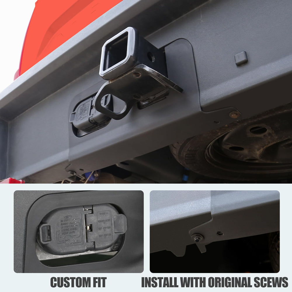 Mabett lifestyle image of Maverick rear with cover installed showing cleaner appearance