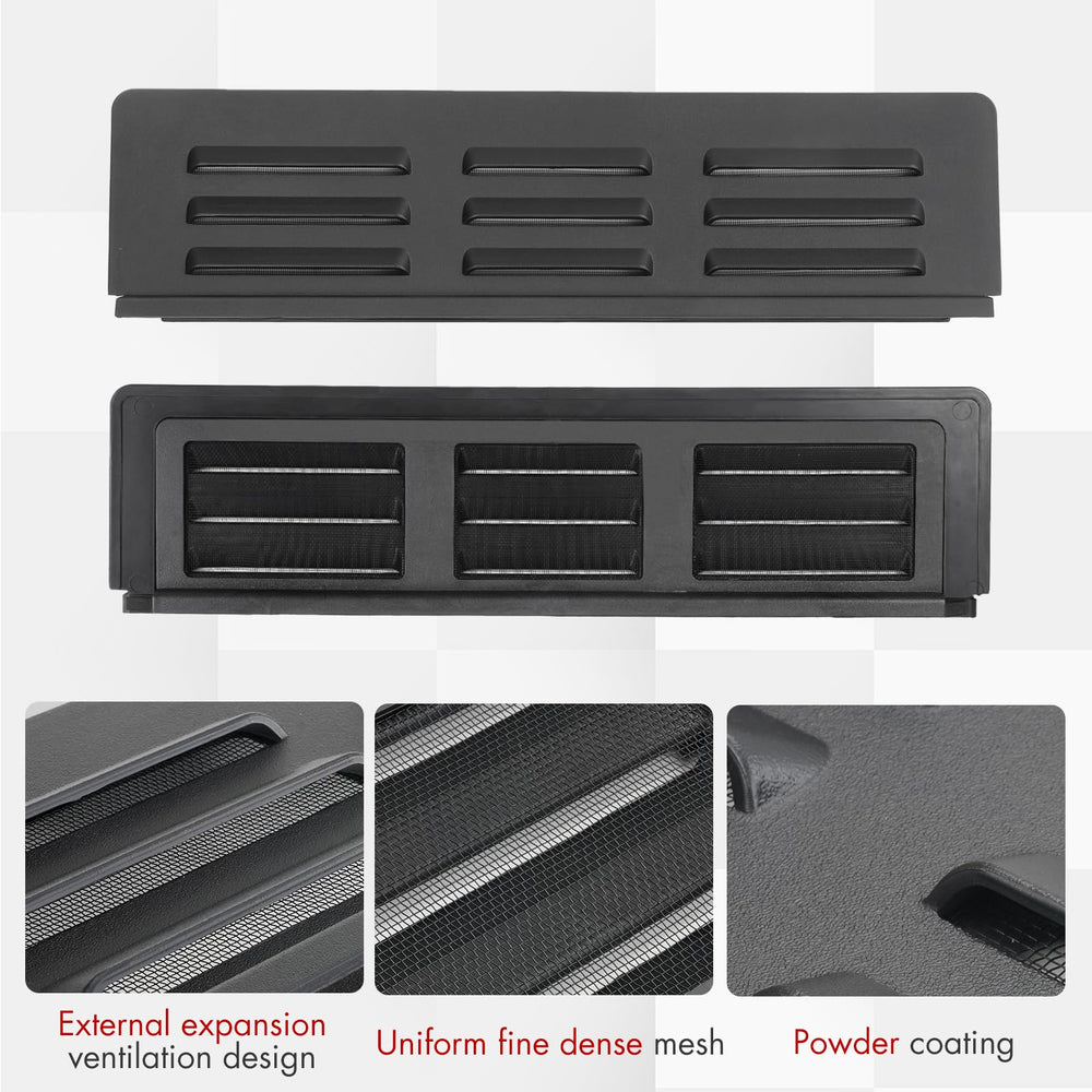 Mabett vent held in hand showing compact size and durable construction
