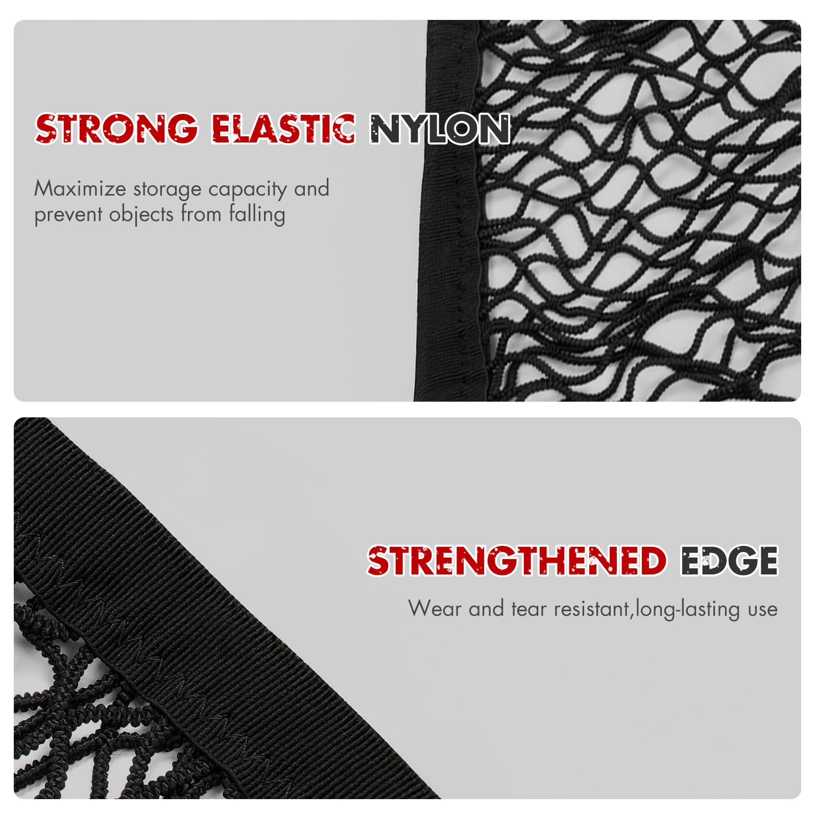 Mabett abrasion-resistant nylon webbing texture for durable, wipe-clean use