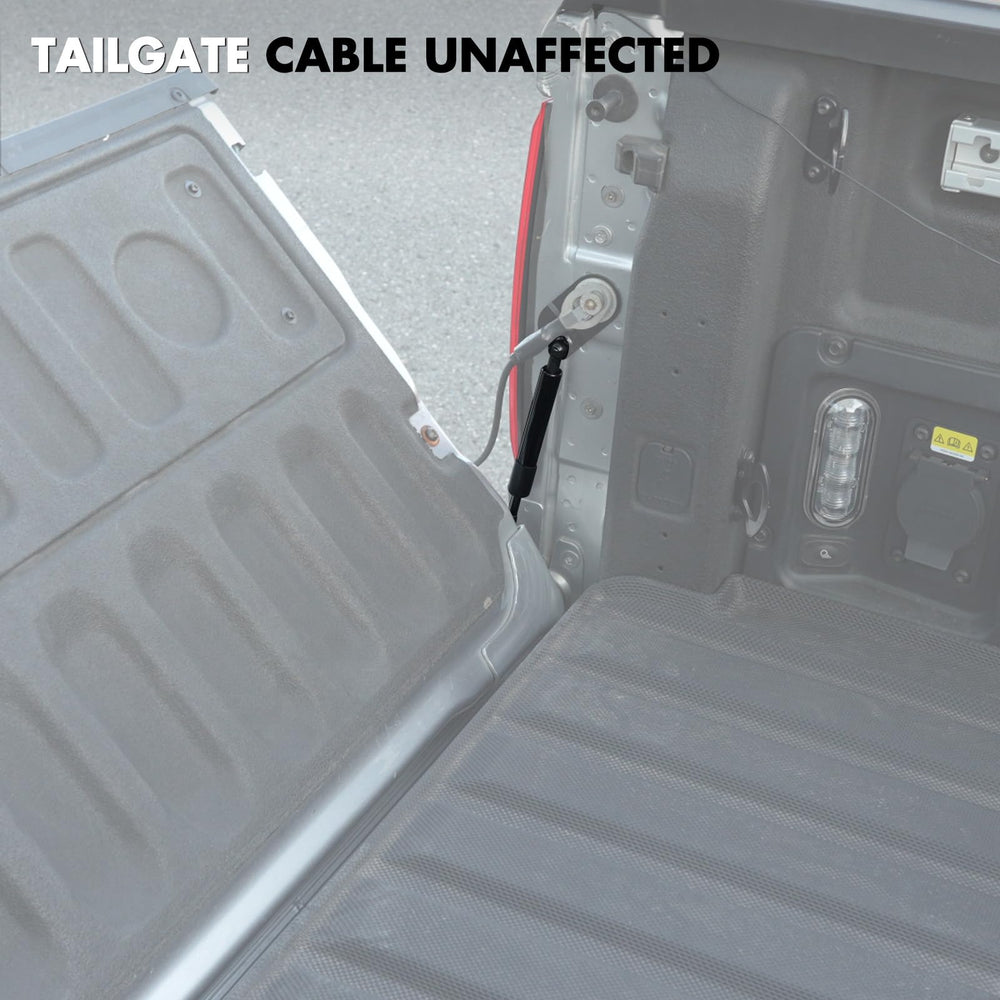 Mabett strut installed on a Ford Maverick demonstrating perfect fit