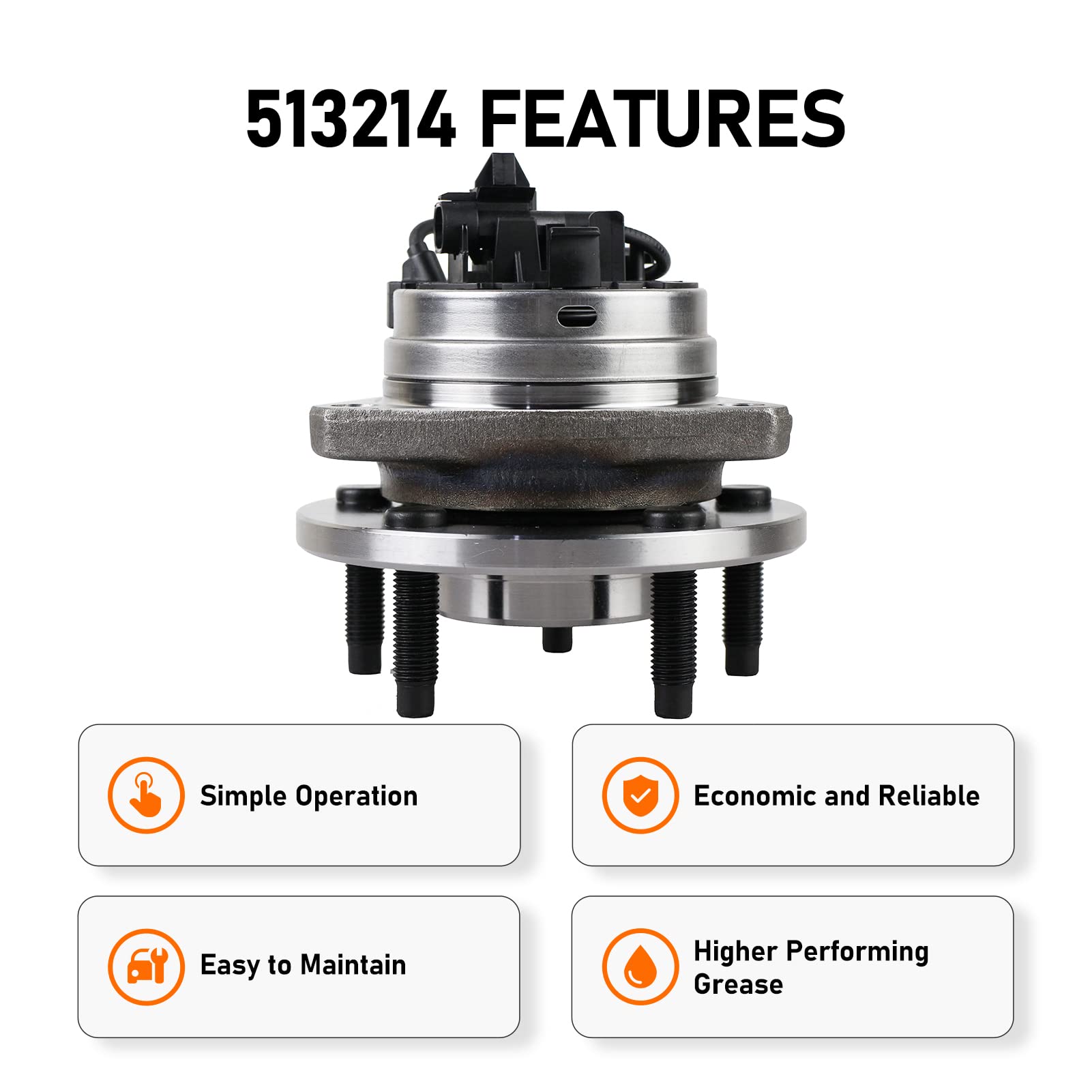 MACEL 513214 installed on vehicle front wheel showing restored wheel support