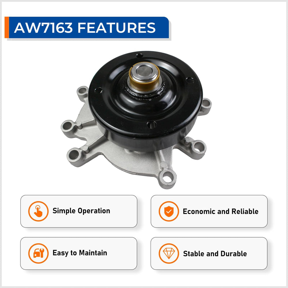 MACEL AW7163 installed in engine bay demonstrating OEM-style fit and space saving