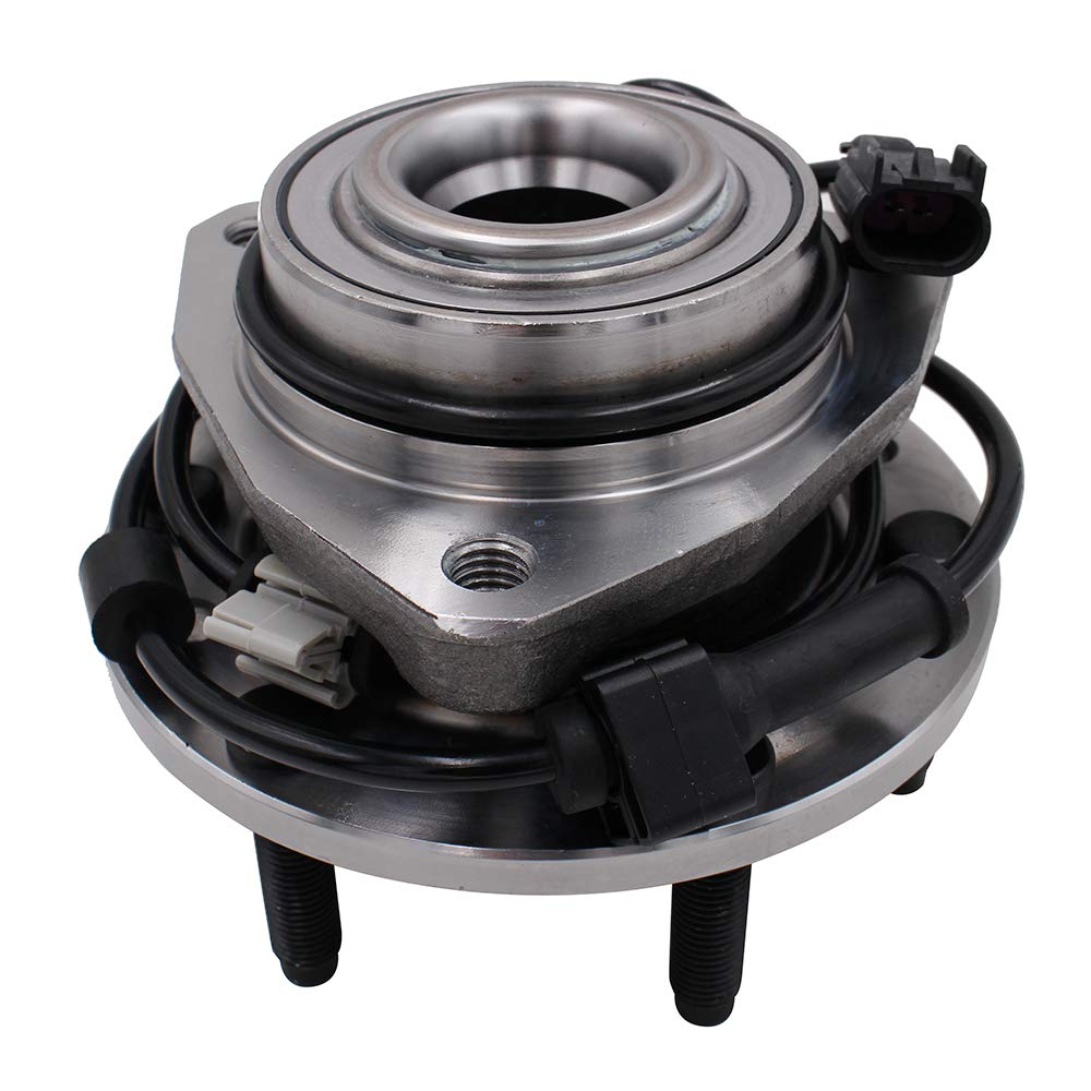 MACEL front hub assembly front view showing mounting flange and studs for direct fit