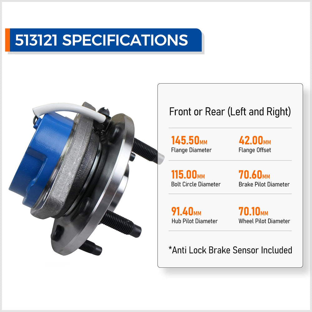 MACEL hub beside ruler to show scale for accurate sizing and fit verification