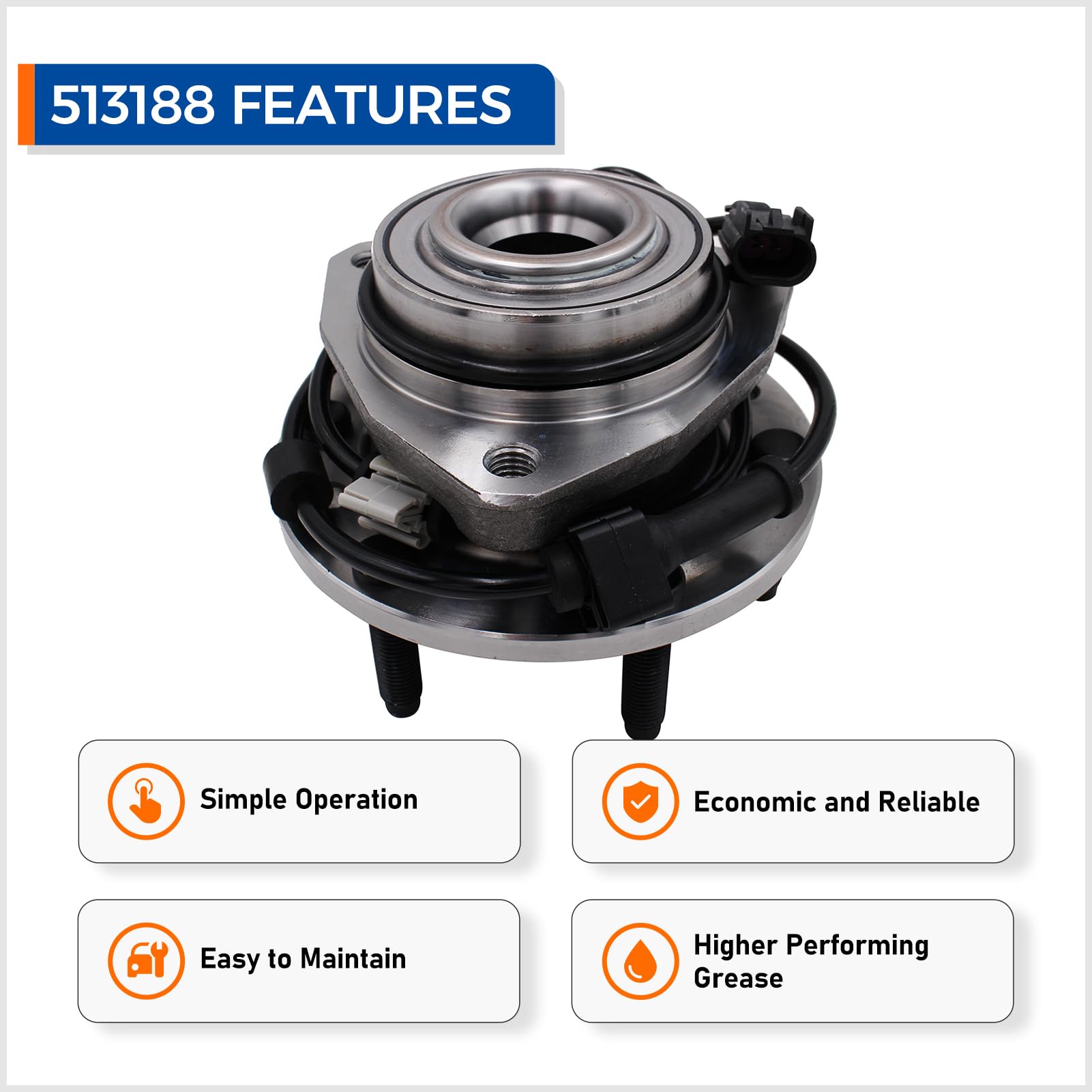 MACEL installed on vehicle wheel hub demonstrating restored wheel stability and safety
