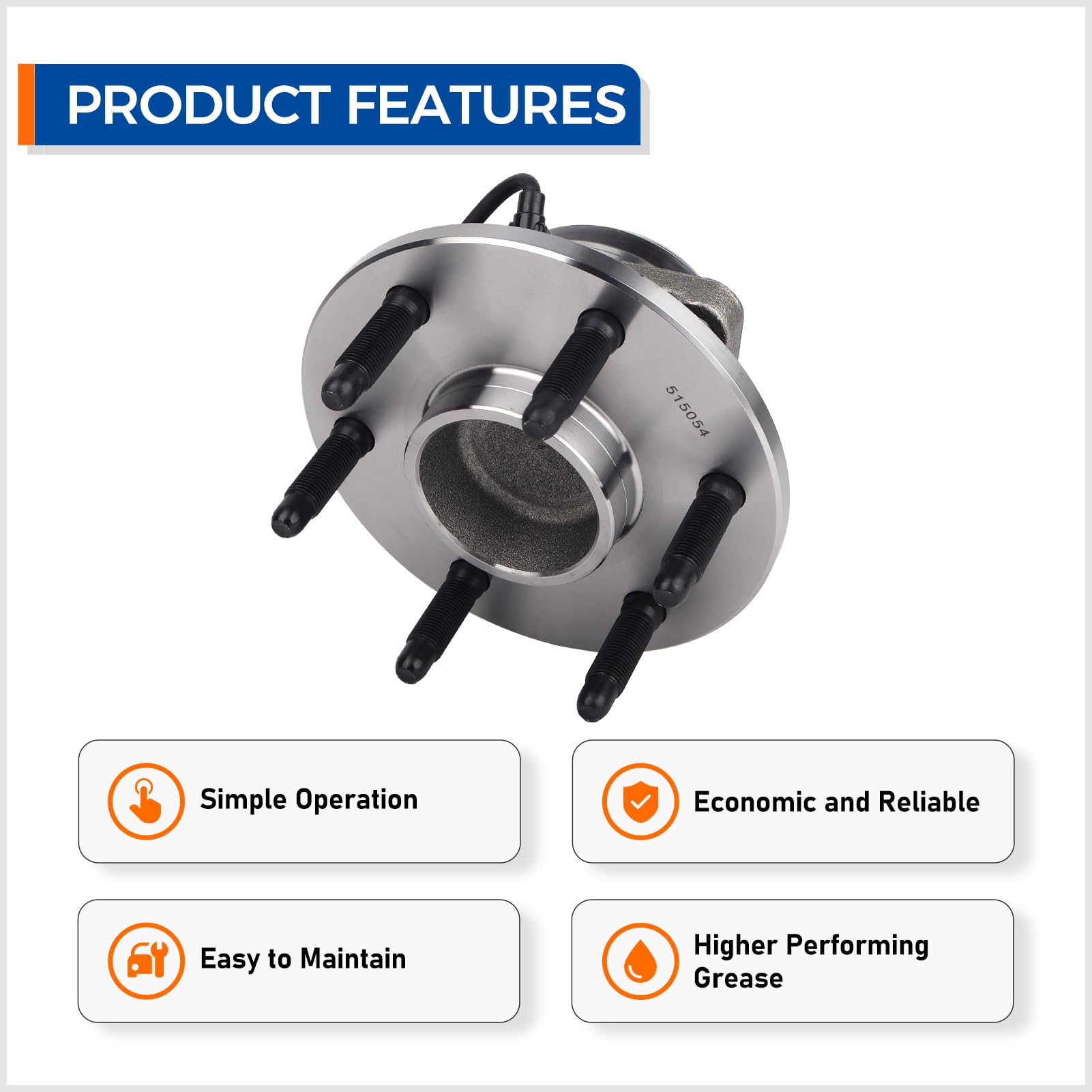 MACEL installed on vehicle wheel hub demonstrating restored wheel alignment