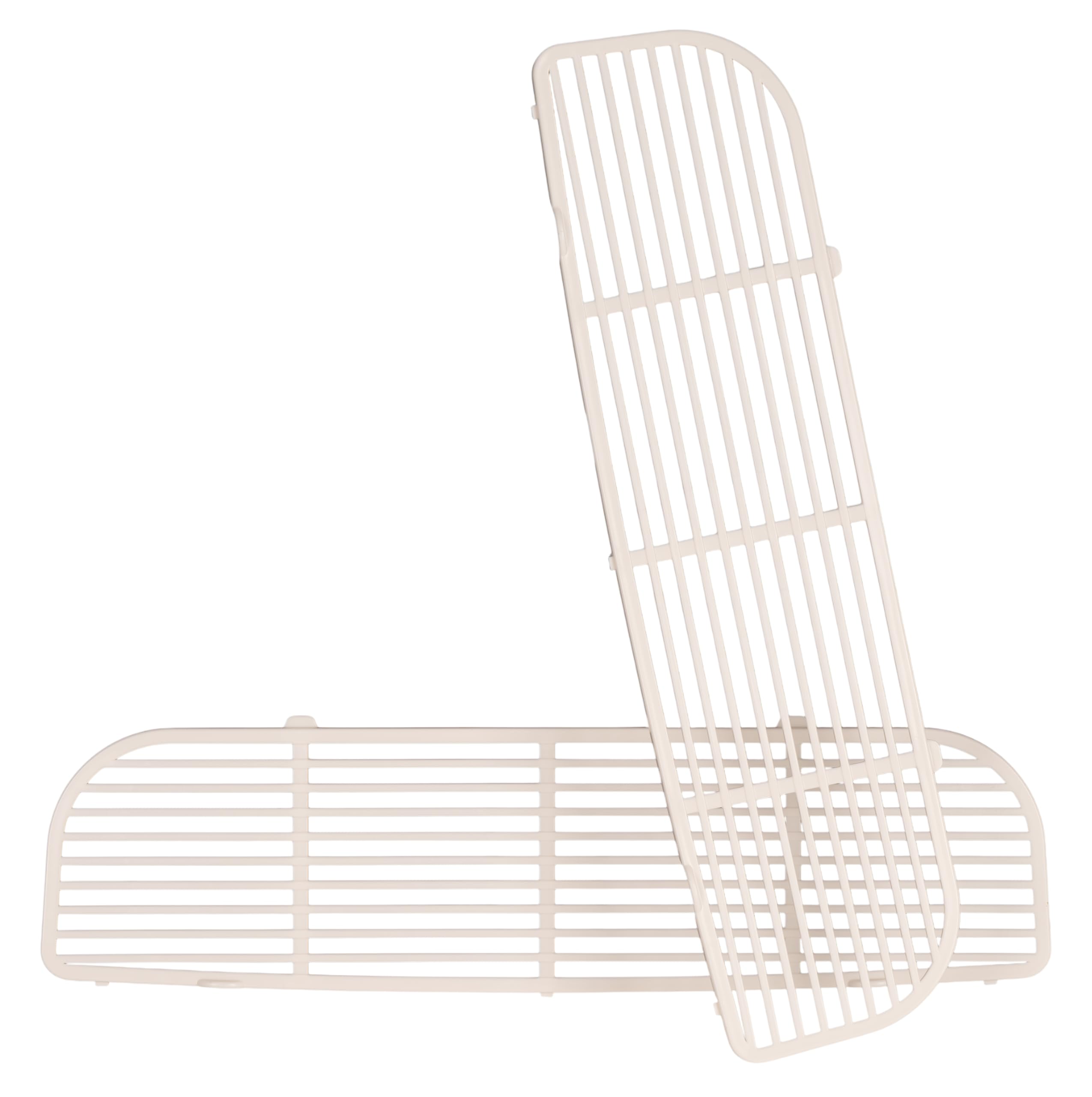 MACH Coleman front grille showing clean white finish and improved airflow