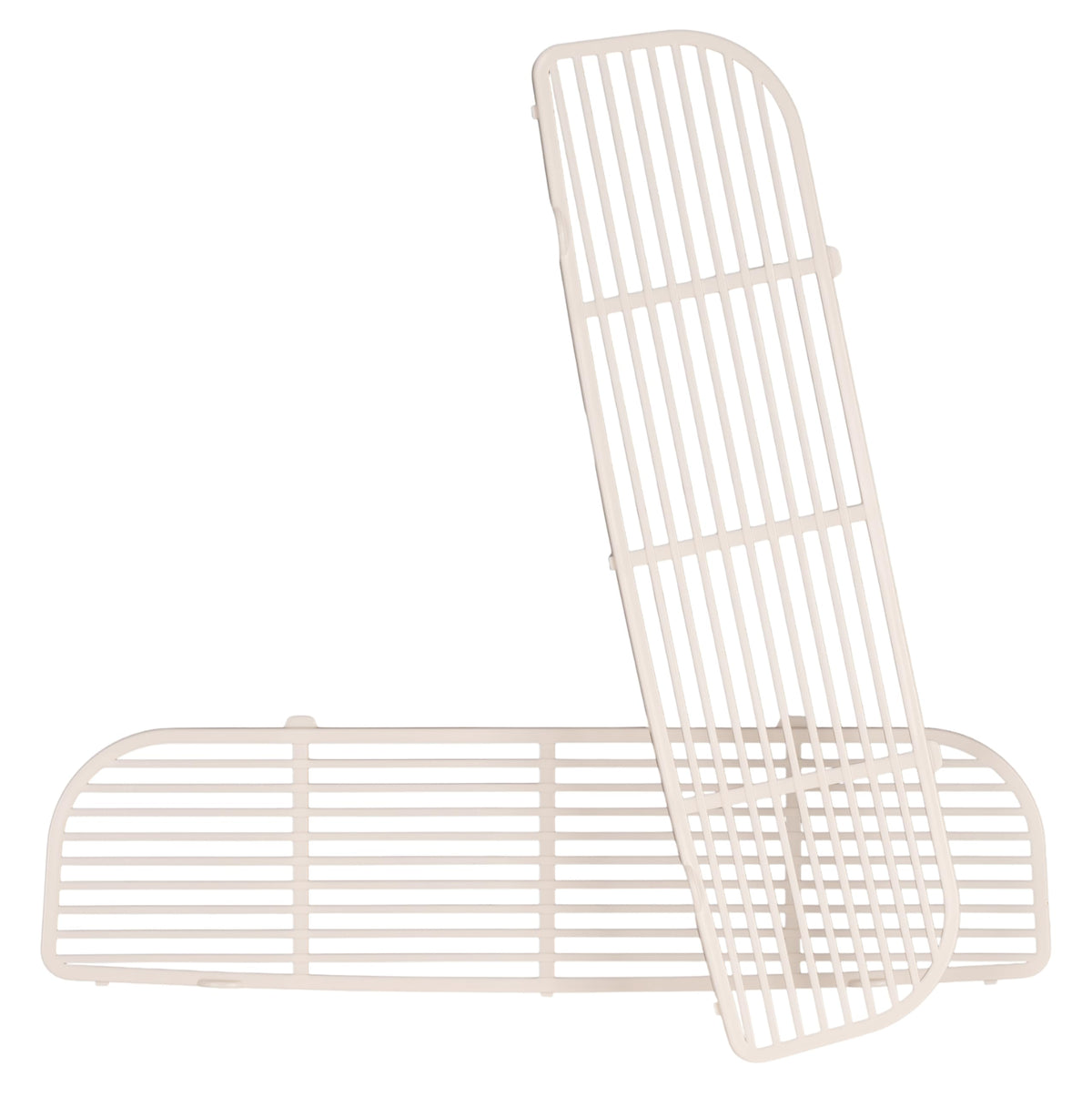 MACH Coleman front grille showing clean white finish and improved airflow