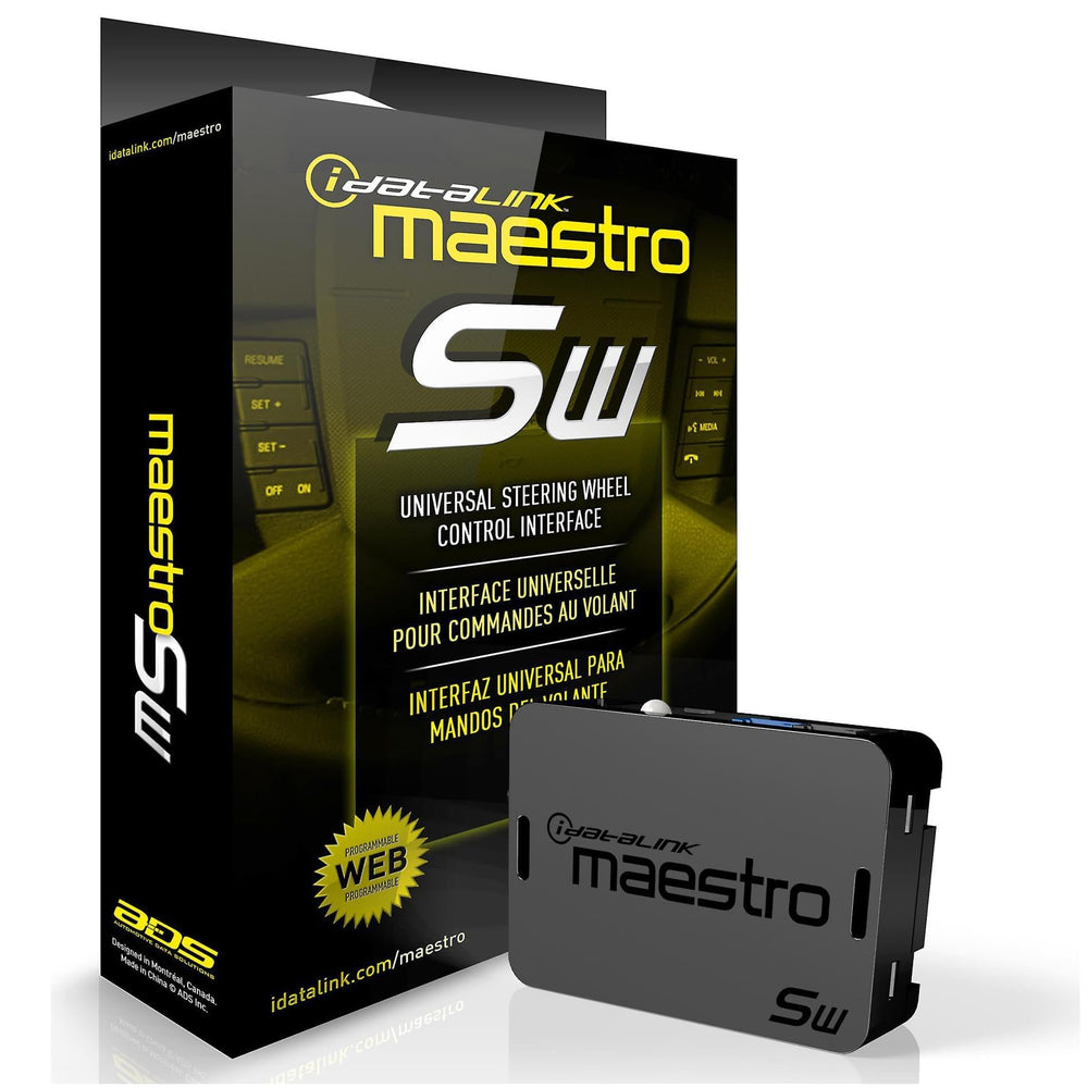 MAESTRO ADS-MSW front module showing ports and compact design, enabling easy integration