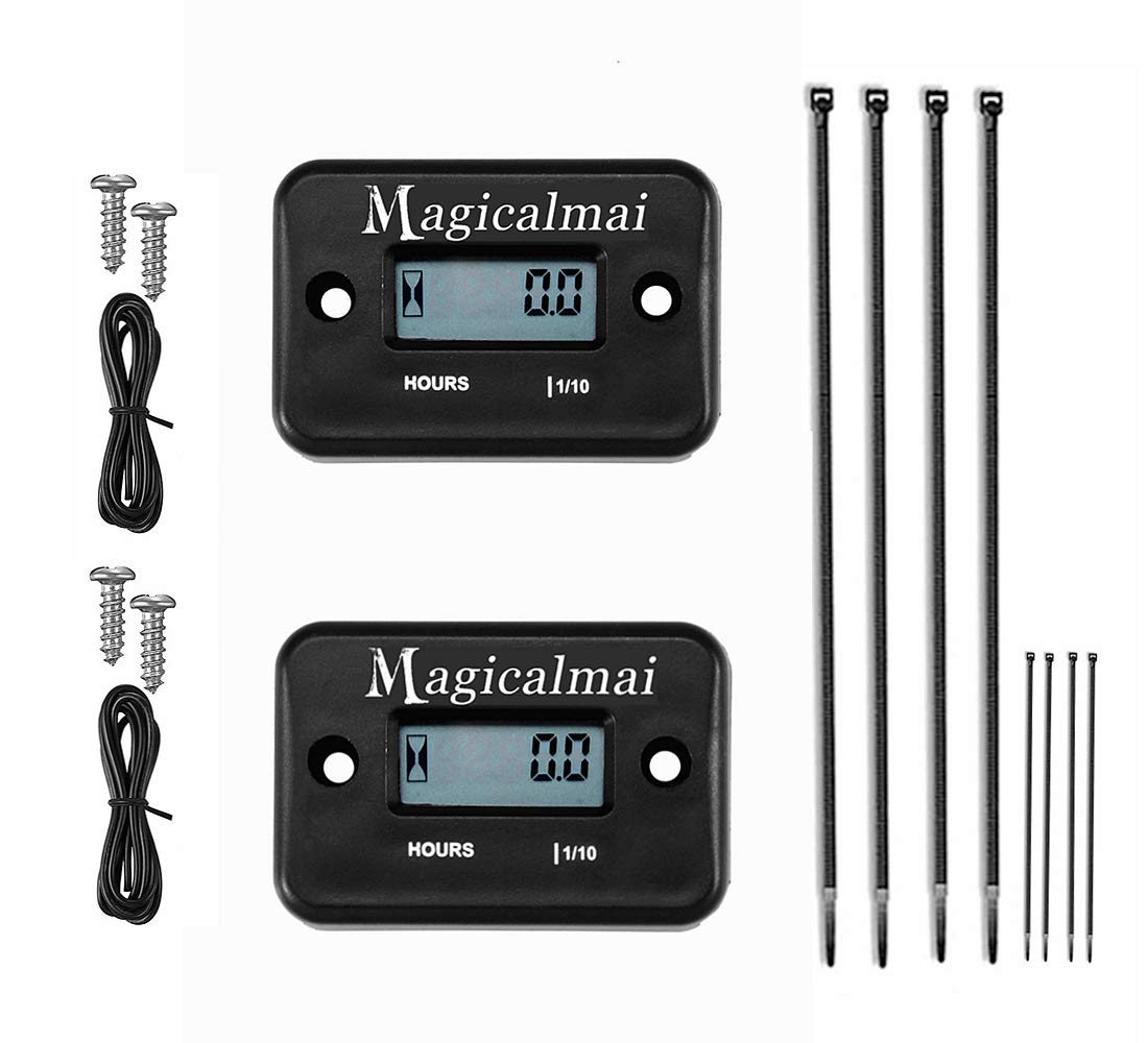 Magicalmai included screws and adhesive strips for flexible mounting options