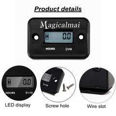 Magicalmai close-up of LCD display with clear digits and run-time benefit