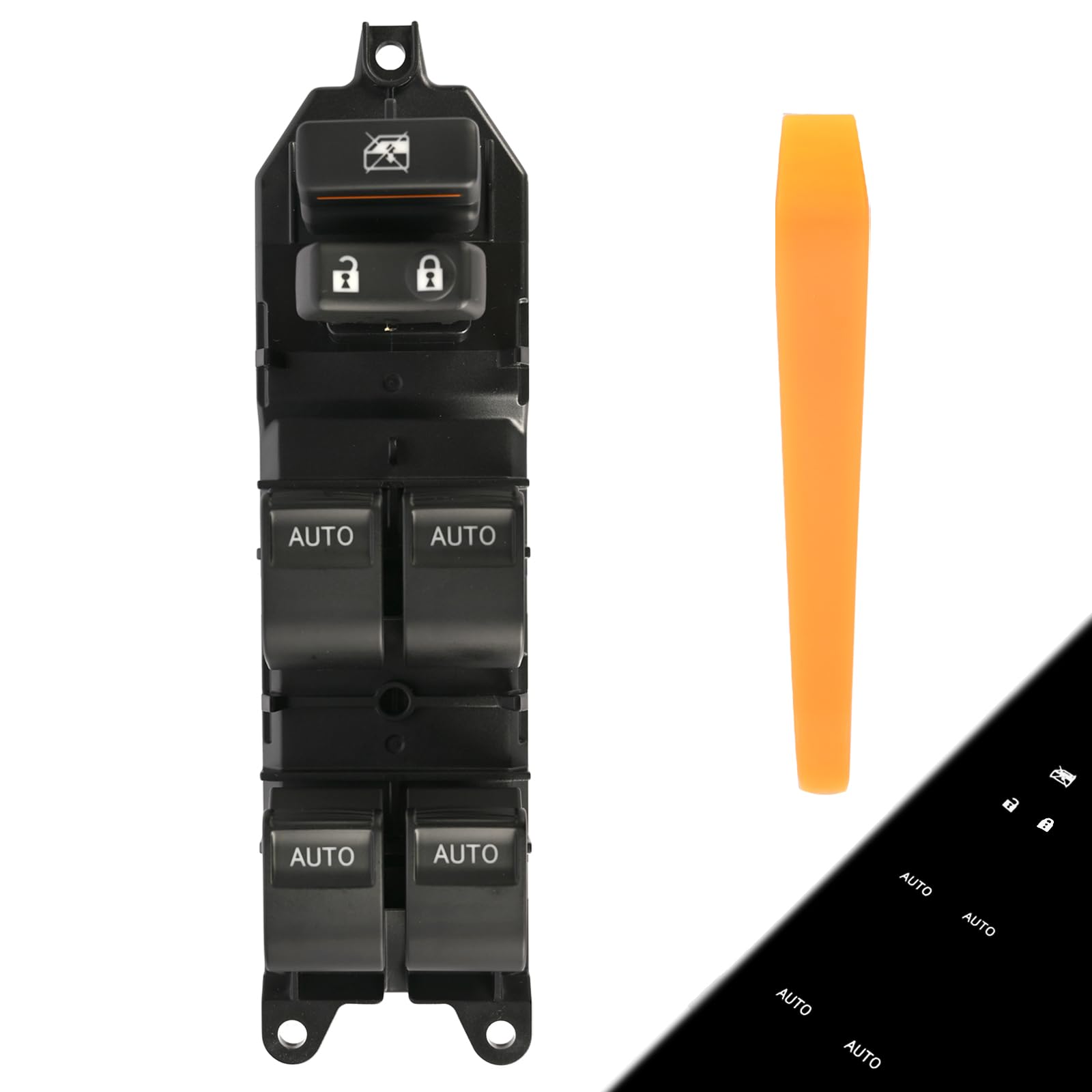 Magimaker front panel left driver view showing button layout and fit benefit