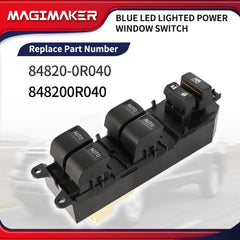 Magimaker switch rear connector detail showing OEM plug compatibility