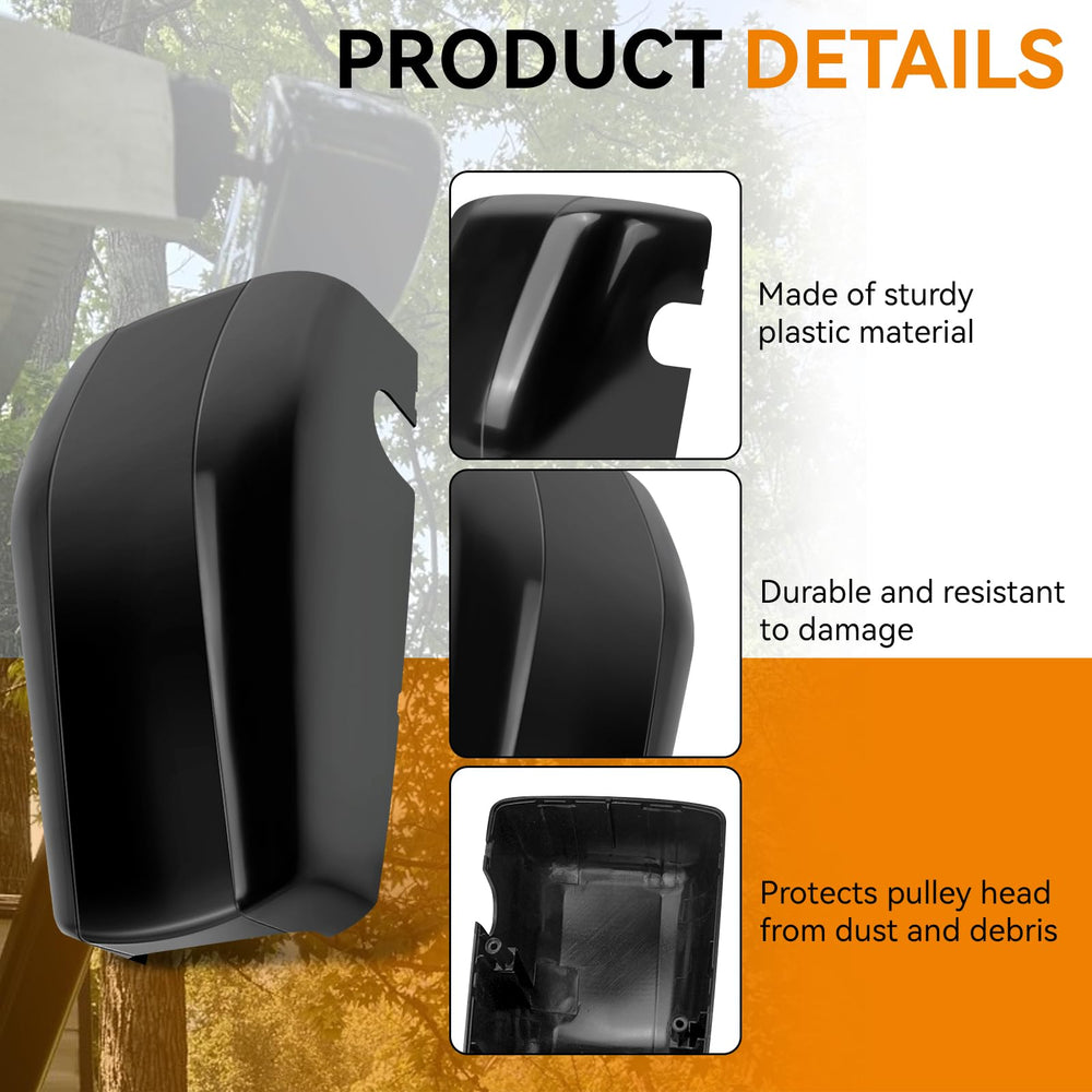 Magluv left awning cover close-up texture showing durable plastic