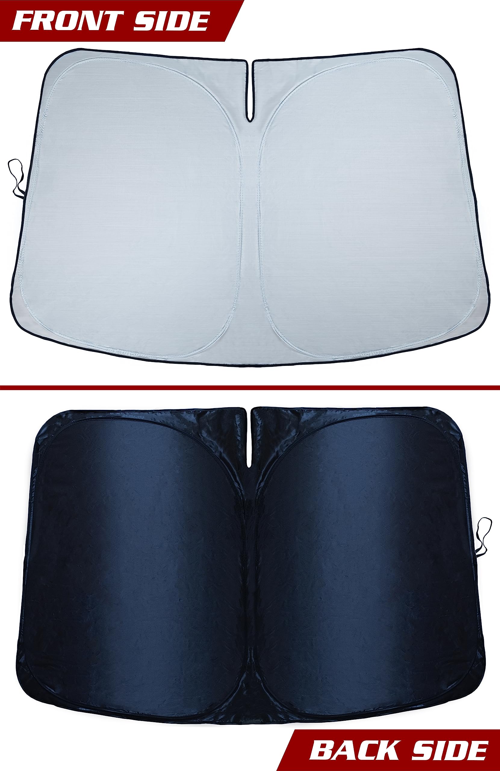 Magnelex precise rearview mirror cut-out detail for a snug Tesla fit