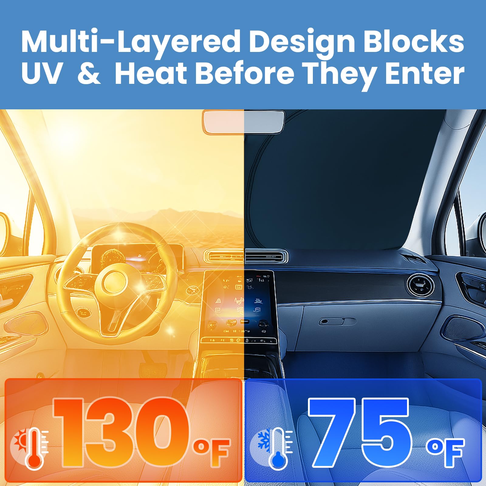 Magnelex mirror cut-out detail demonstrating precise Kia Soul fit and gap-free seal