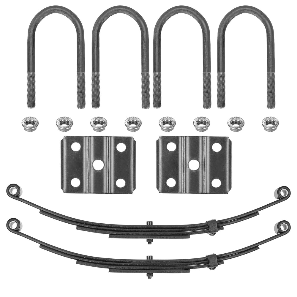 Magorfas front view of packaged springs showing complete set and ready-to-install benefit