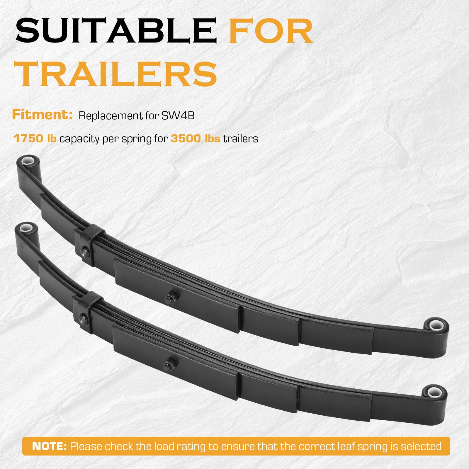 Magorfas U-bolts and tie plates layout showing included hardware for secure mounting benefit
