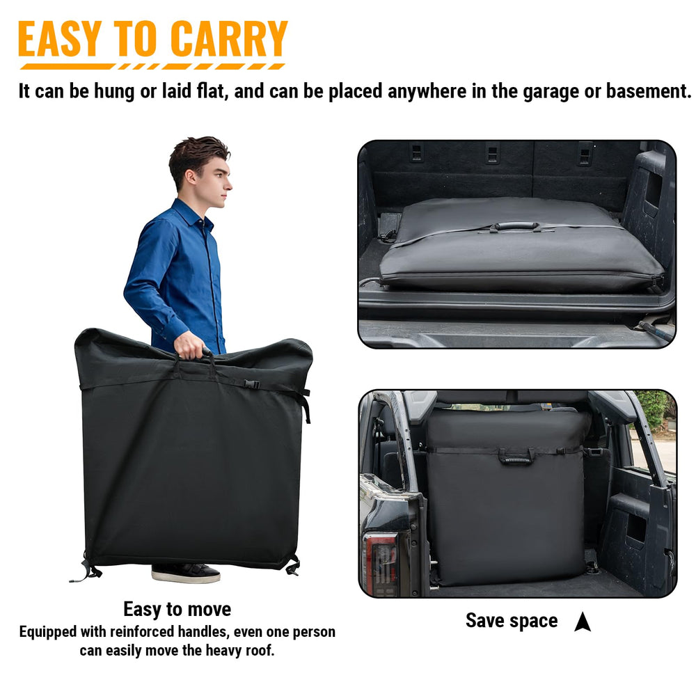 MAIKER OFF ROAD vertical storage behind seat saving cargo space