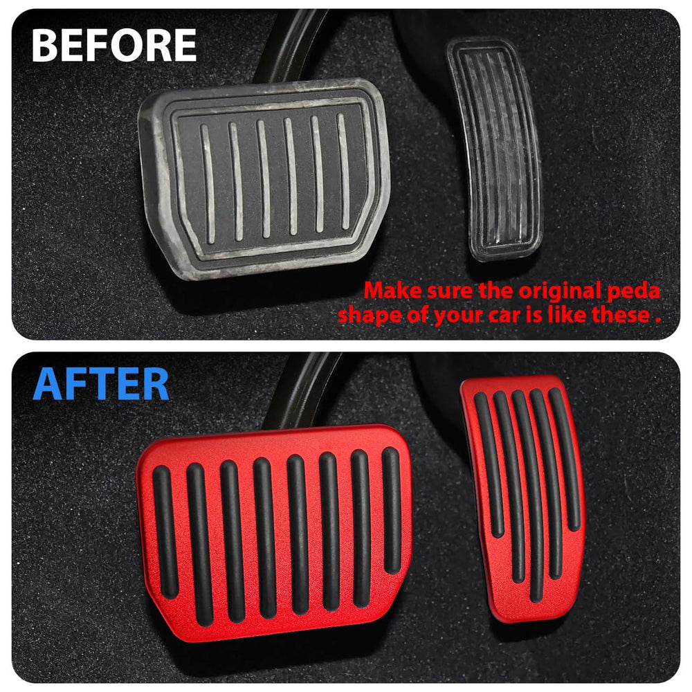 MAIMOCCY demonstration of removing OEM rubber pad to install the brake cover