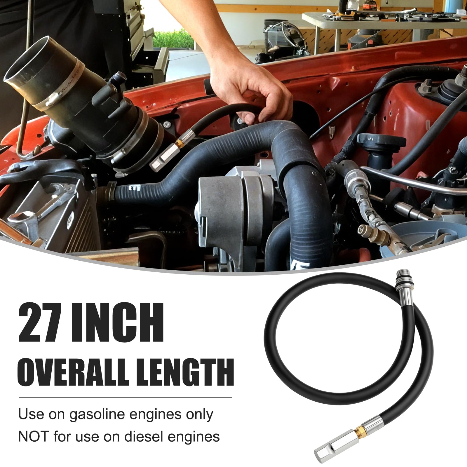 MainUseool whistle installed in an engine spark plug port delivering clear TDC cue