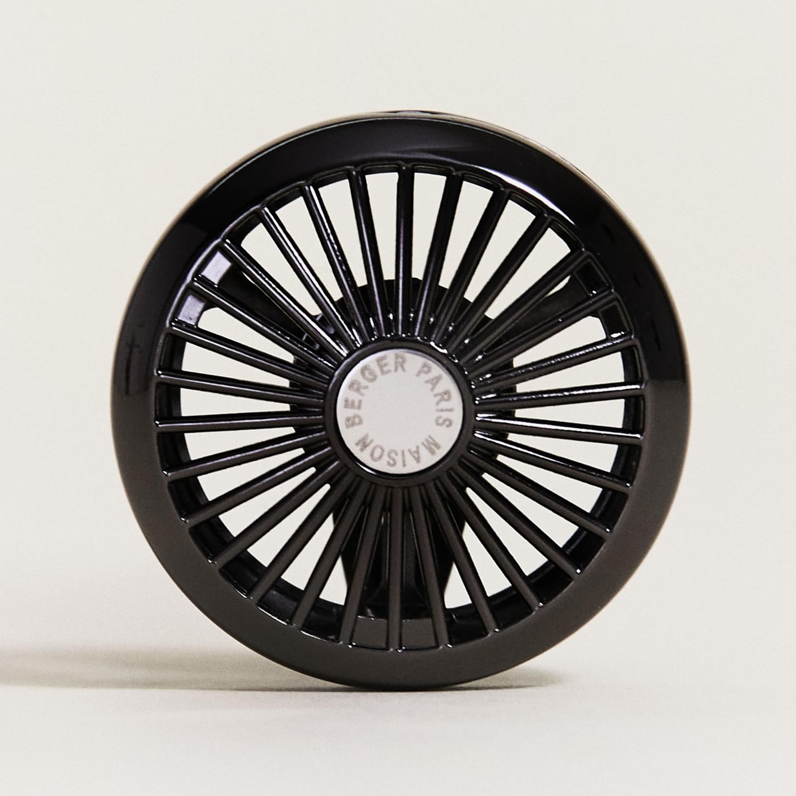 MAISON BERGER gun metal close texture detail showing premium smooth finish