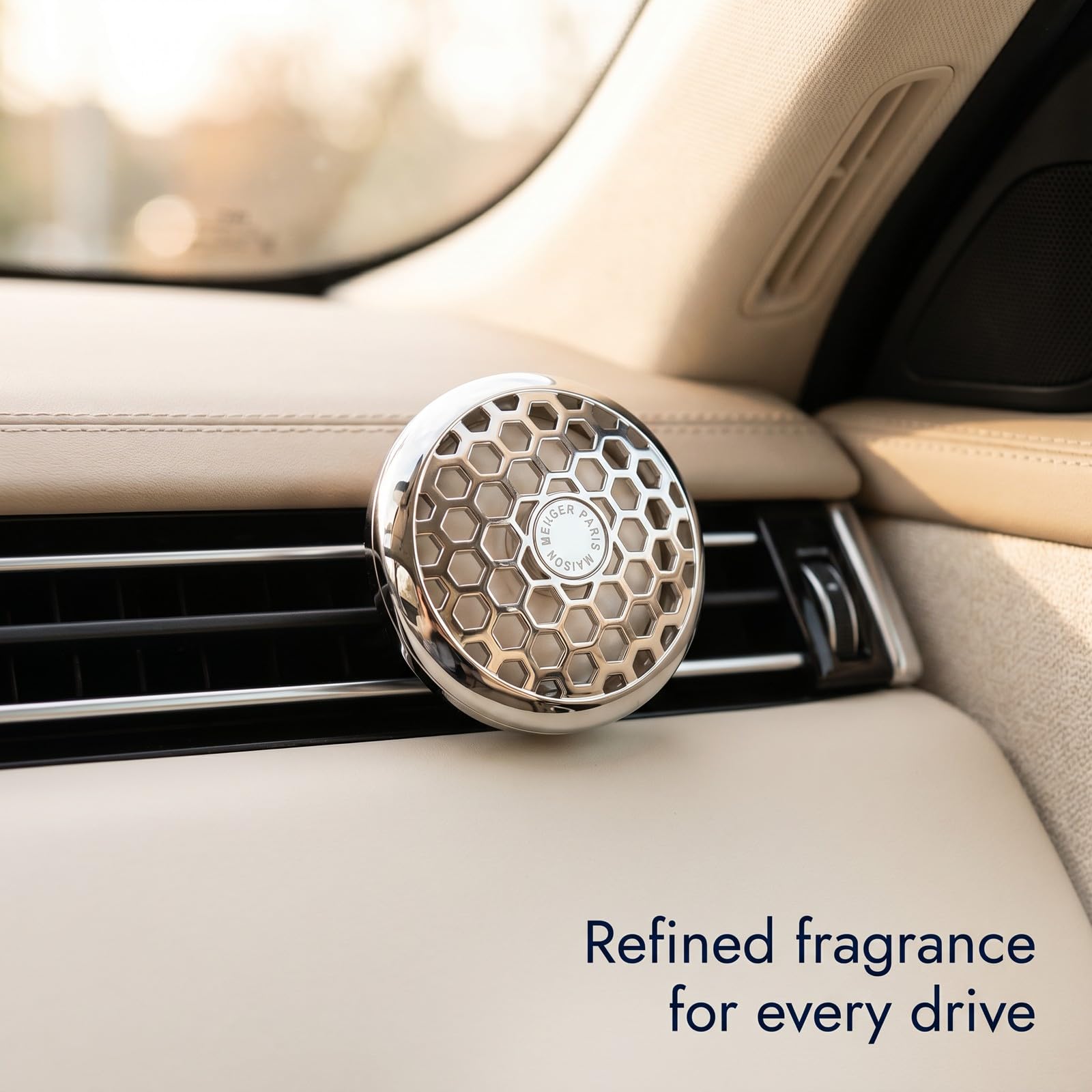 MAISON BERGER gift-ready box presented as elegant present for new-car owners