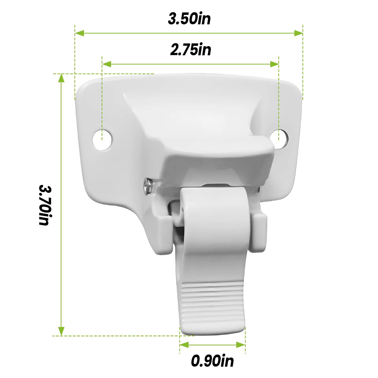 Malae bracket side profile highlighting reinforced support and durability