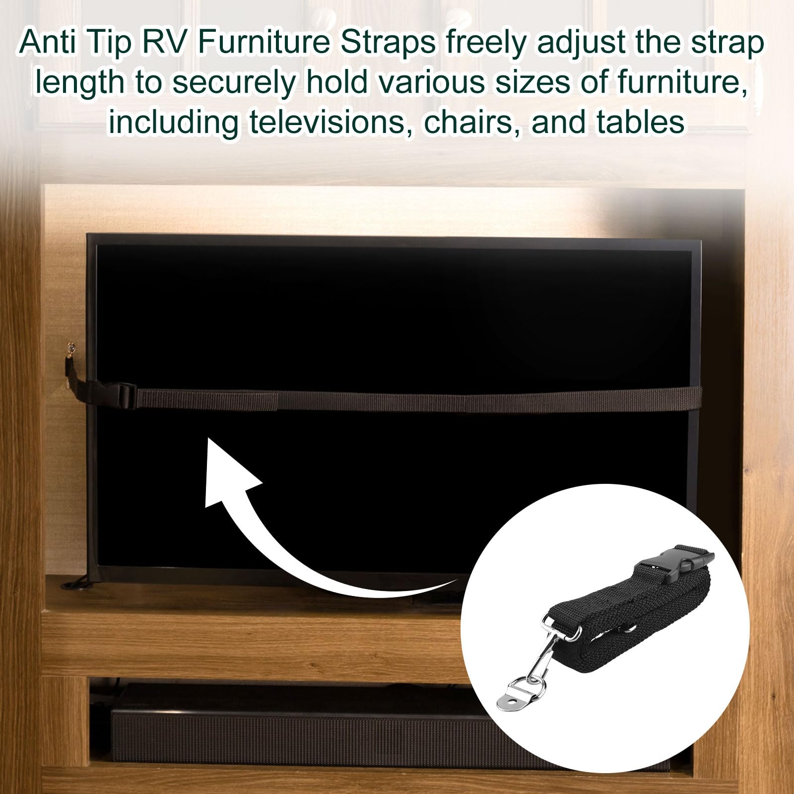 Malae straps neatly folded in storage demonstrating compactness and easy organization