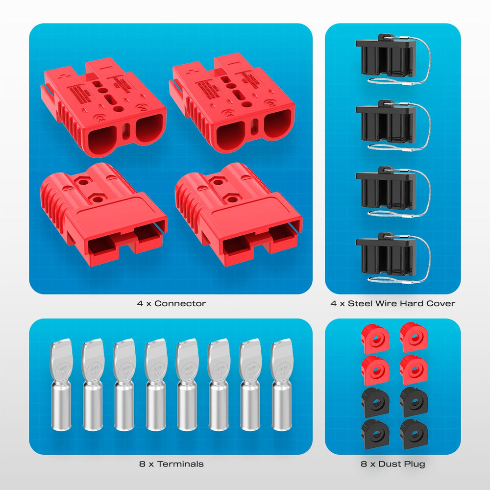 Malictele installed on truck winch cable demonstrating stable high-current connection