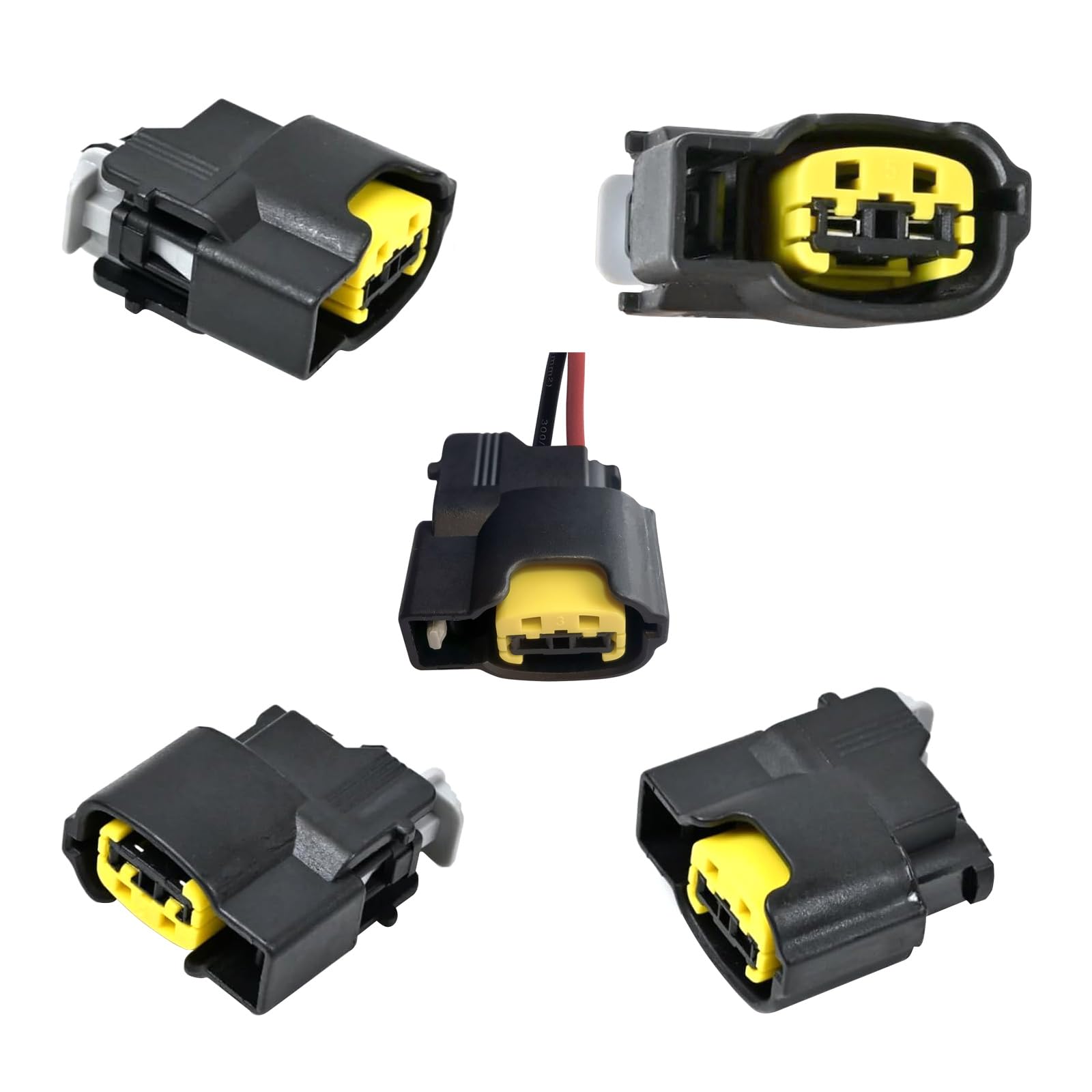 Mamiko pigtail installed on an engine ignition coil demonstrating easy fit and tidy routing