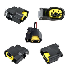 Mamiko pigtail installed on an engine ignition coil demonstrating easy fit and tidy routing