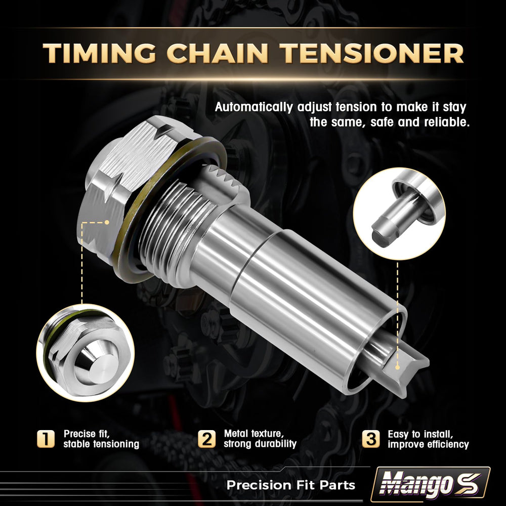 Mango S label showing replacement part numbers for easy verification and fitment