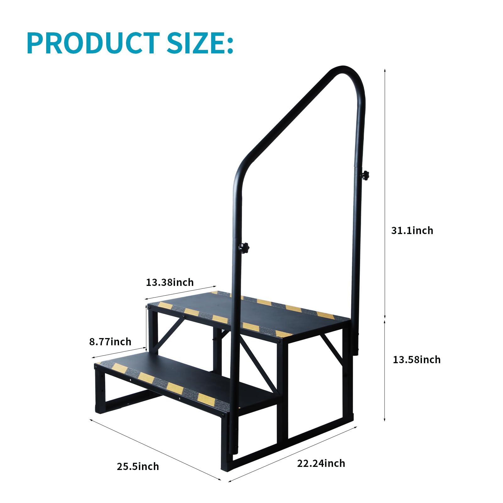 Manifish close-up of textured platform delivering secure, non-slip footing