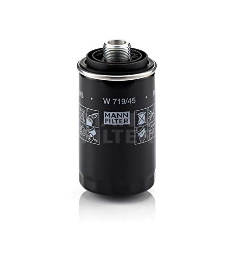 Mann-Filter front view showing filter and clear install guidance