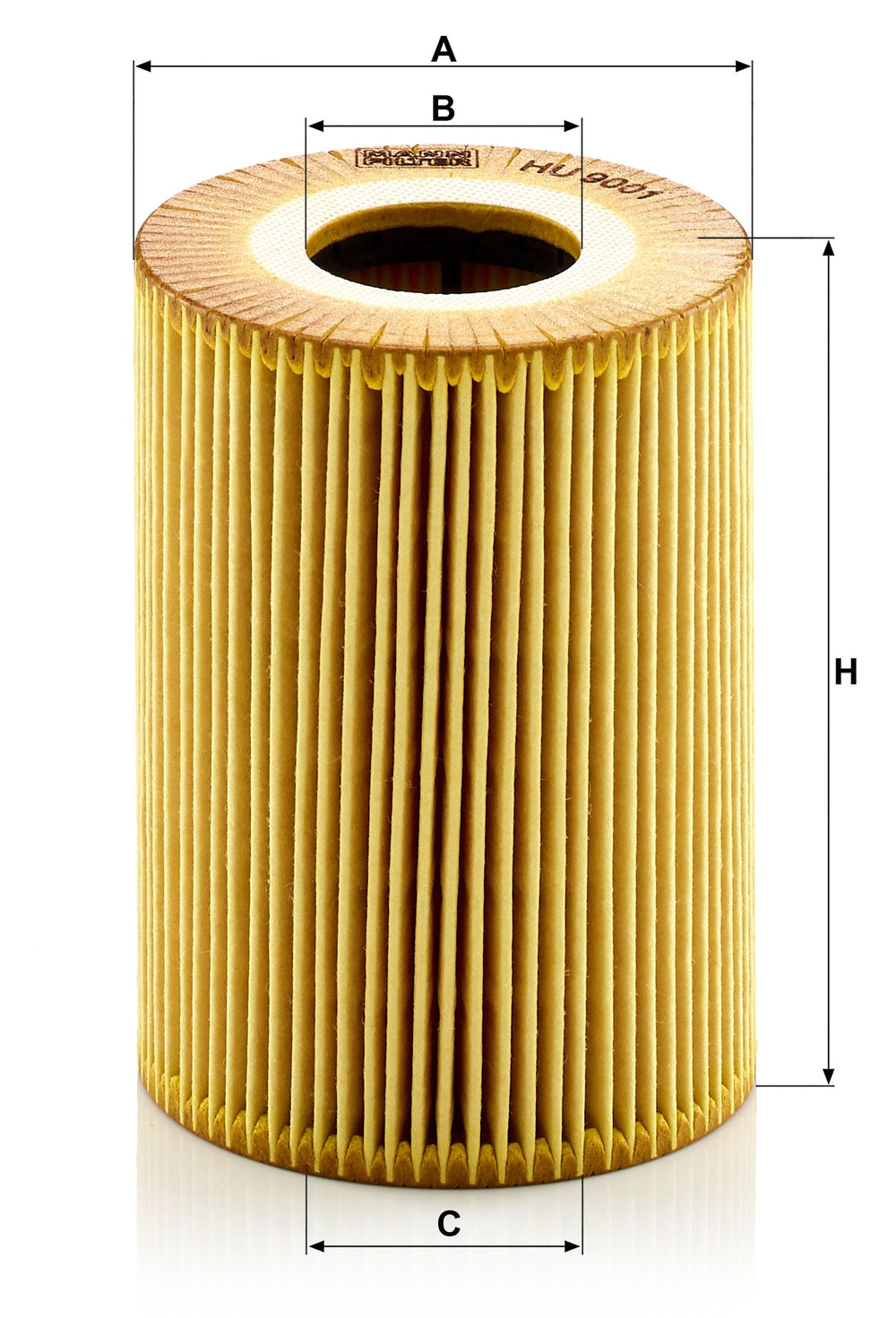 Mann Filter installed in housing demonstrating quick replacement benefit