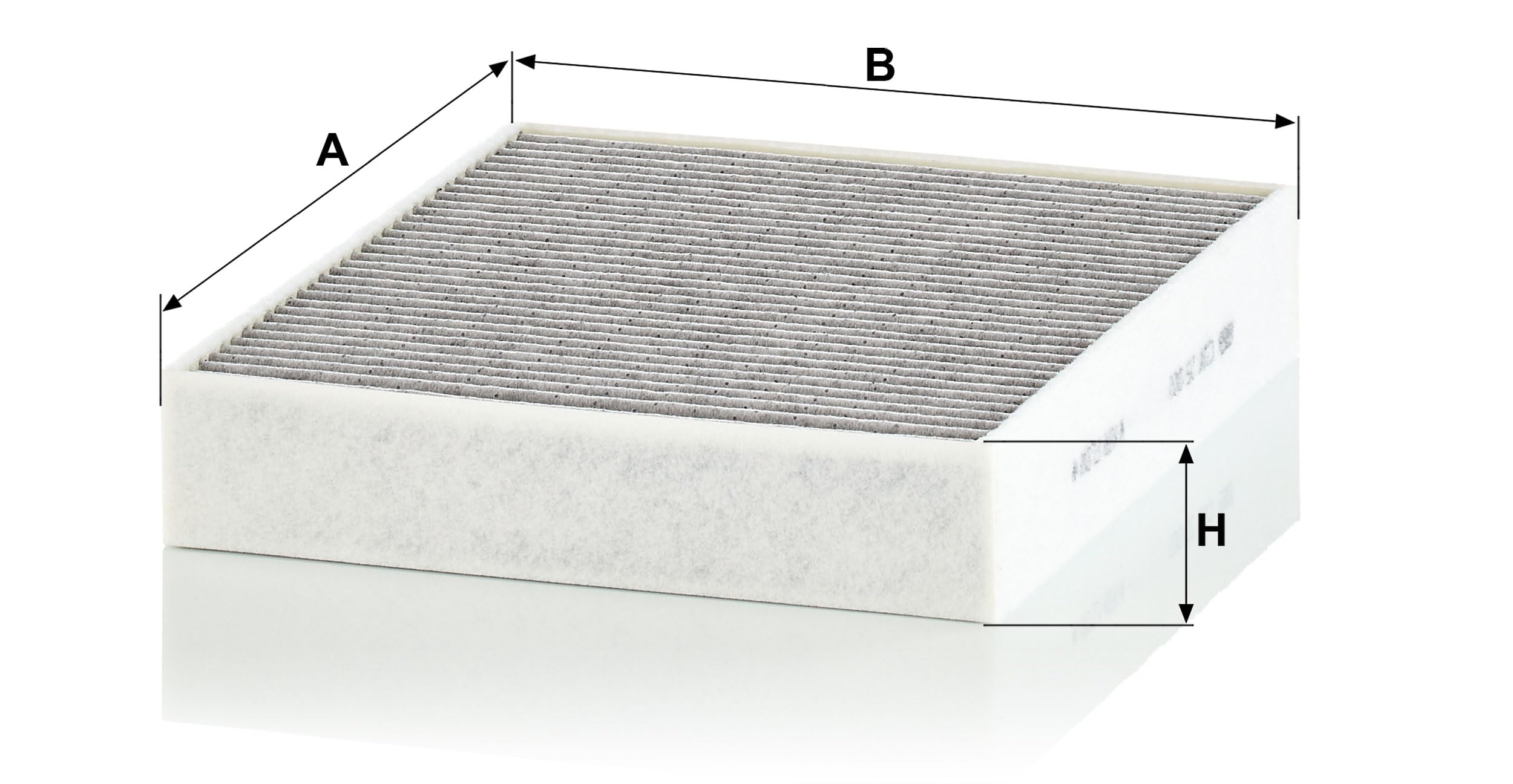 MANN-FILTER fiber media detail capturing fine particles effectively