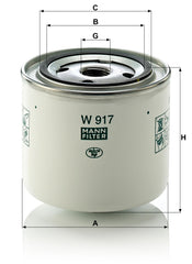 MANN-FILTER installed under Volvo hood demonstrating reliable engine protection