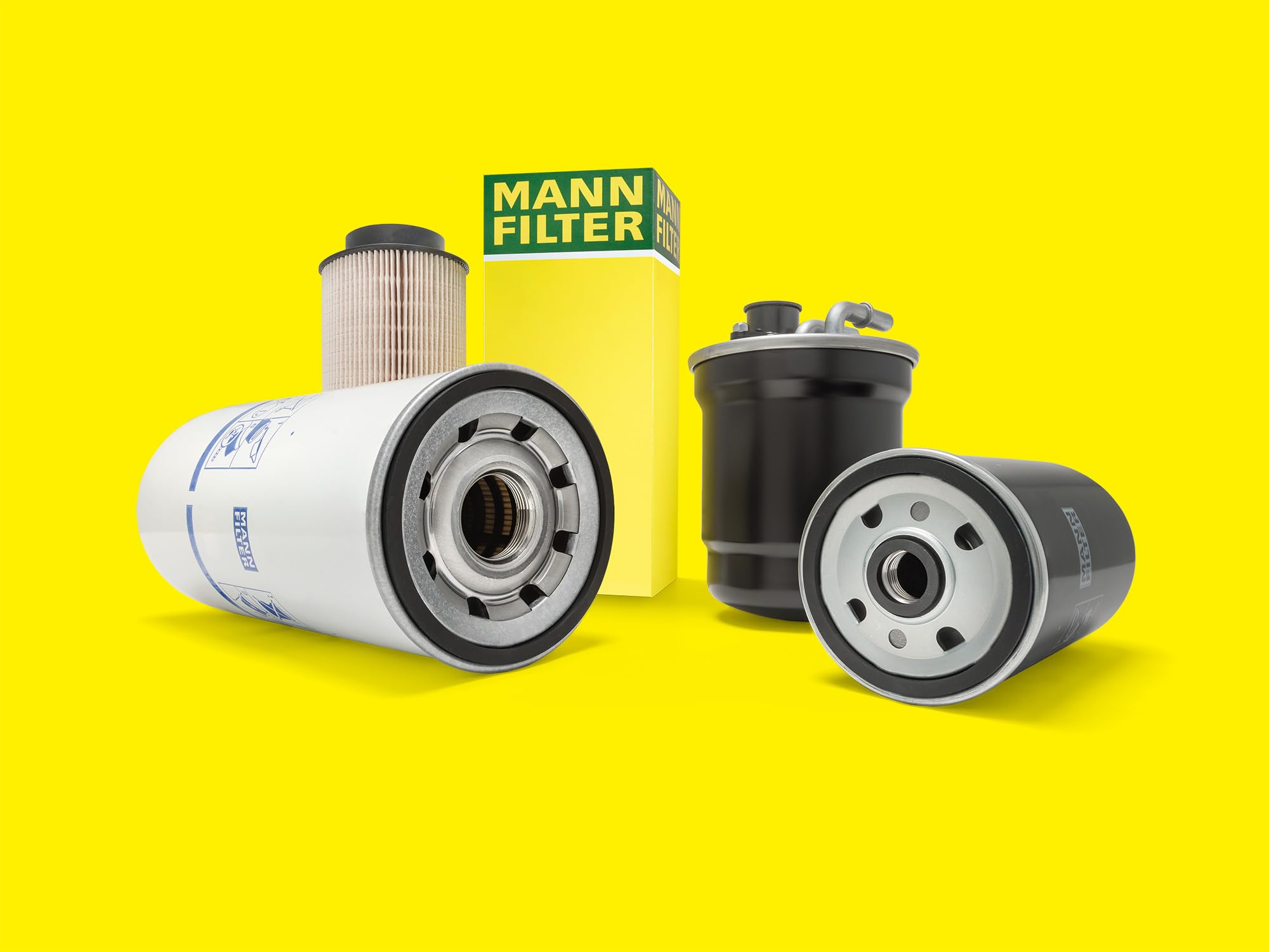 Mann Filter WK853/3X packaging and weight label showing single-unit shipping convenience benefit