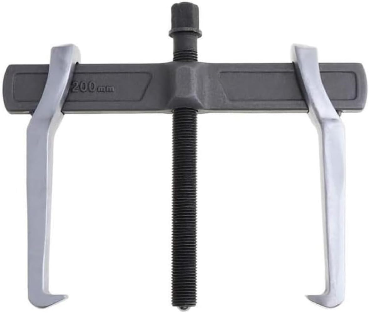 MANNIFEN front view of 8-inch two-jaw puller showing sturdy frame and jaws for reliable extraction