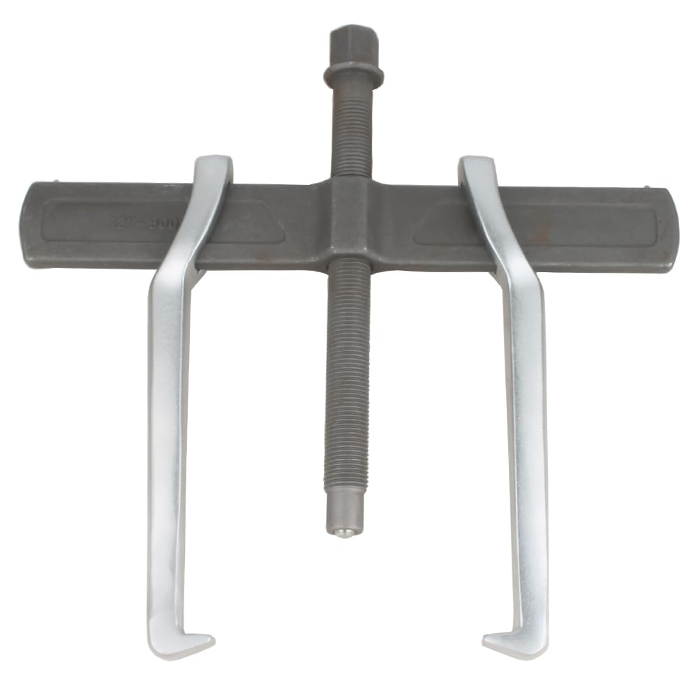 MANNIFEN front view of puller showing frame and jaws for reliable grip